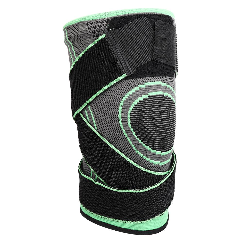 Outdoor Sport Compression Kneepad Fixed Belt Kneecap Fitness Training Protective GearL