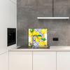 PANEL SZKLANY DO KUCHNI 65x60 Cytryny
