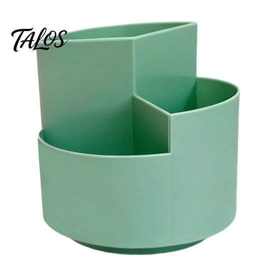 360 Degree Rotating Pen Holder, Large Capacity Multi-compartment Pen Holder, Desktop Organizer for Office School Home Storage