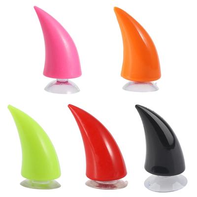 Helmet Devil Horn High Quality Rubber Material Elastic Design Various Colors Devil  Horn Helmet  Horn for Motorcycle