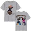 Chris Brown Breezy Bowl XX 2025 Tour Konzert Merch T-Shirt Herren Damen Mode Hip Hop T-Shirt Lässige Oversized T-Shirts