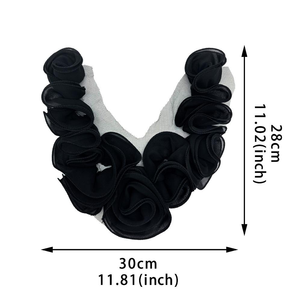 Removable Artificial Flower Patch 3D Chest Flower New Clothes Appliques