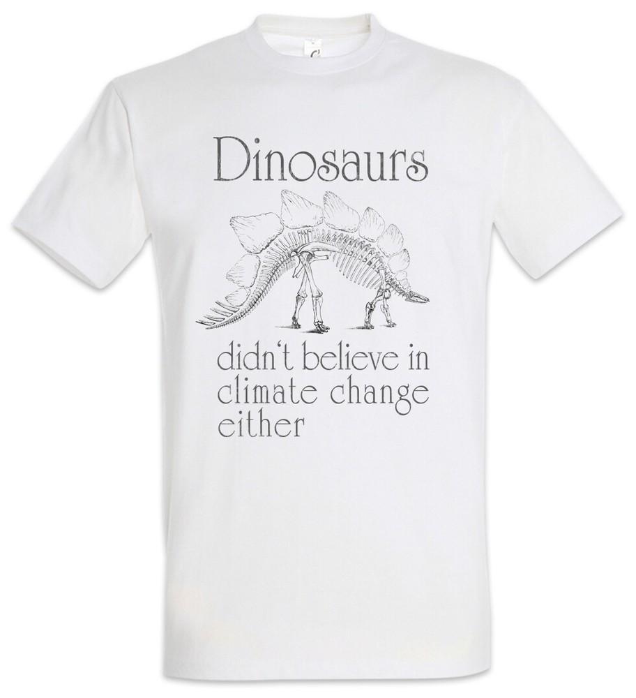 Dinosaurs Climate Change T-Shirt Save The World Energy Global Warming Vegan Fun