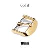 18 20 22mm Replaceable Solid Watch Strap Clasp Watchband Buckle Stainless Steel Watch Accessories