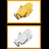 Work Gloves Sheepskin Leather Workers Work Welding Safety Protection Garden Sports Motorcycle Driver Wear-resistant Gloves