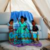 Gracie's Corner Theme Printed Blanket - Perfect for Couch, Bed, Travel & Outdoor Use | Machine Washable, Cozy & Durable.