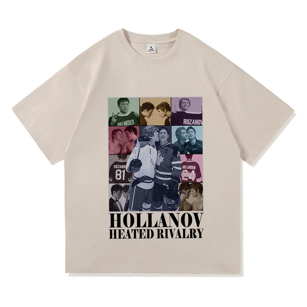 Comfort Cotton T Shirt Heated Rivalry Shane Hollander 24 Streetwear Men Women Casual Oversized T-shirts Fashion Tees High Street
