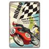 Vintage Metal Sign Motorcycle Poster Decor TT Racing Metal Tin Plate Living Room Wall Garage People's Cave Restaurant Art Decor