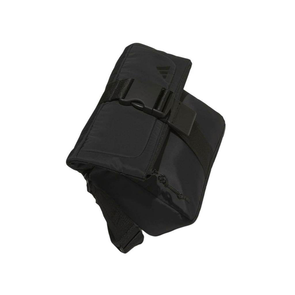 New Adidas Recycled Polyester Crossbody Bag, Shoulder Bag Regular Unisex Black JE3905