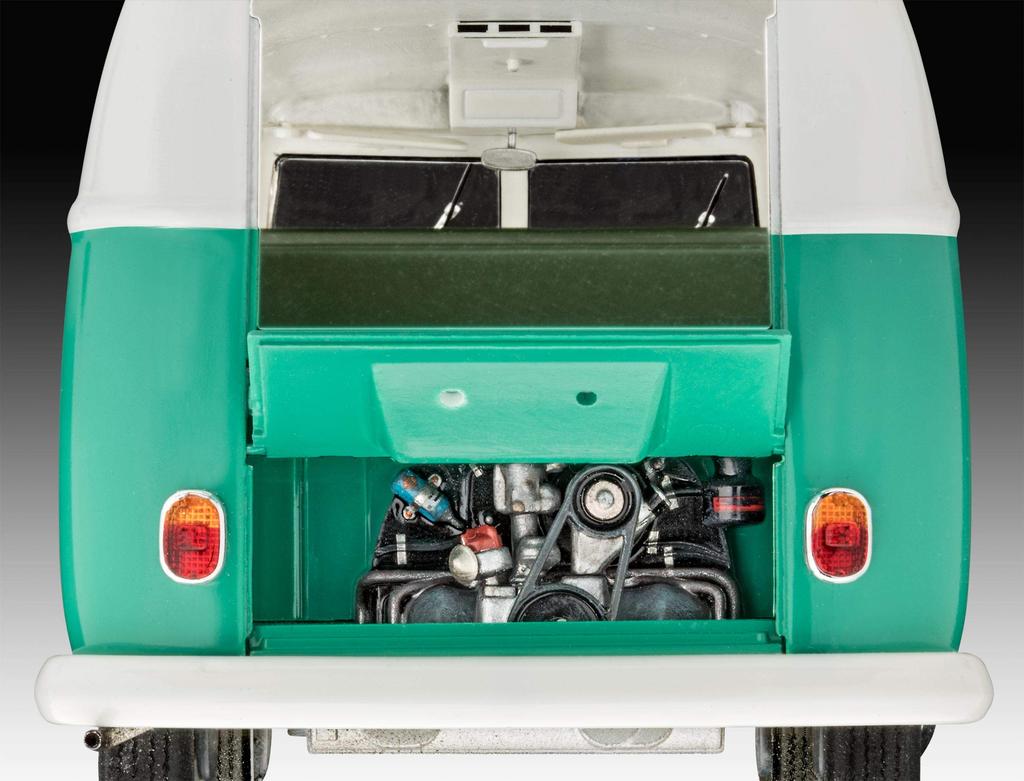 German Revell 1/24 Scale VW T1 Microbus Plastic Model Kit 07675