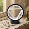 Gemstone Halo Lamp - Water - Aquamarine & Selenite