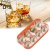 7 Grids/8 Grids Ice Cube Mold BPA Free Spill Resistant PE Removable Lid Ice Ball Maker Kitchen Utensils