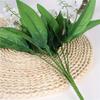 Artificial Flowers Lily of the Valley 7 Branches Fake Plastic Lily Flower Bridal Bouquet Wedding Party Decor Flores Artificiales