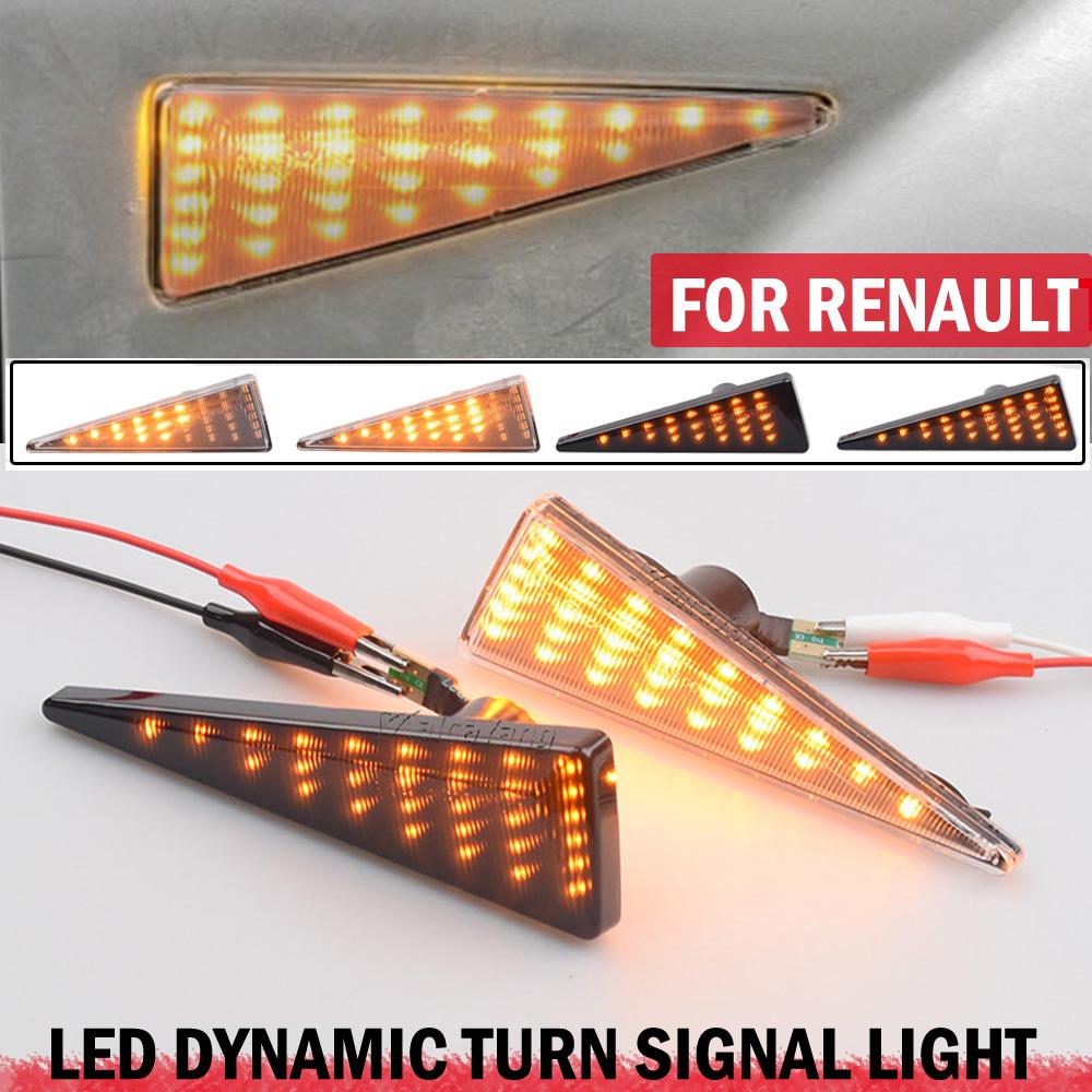 Upgrade Led Car Dynamic Side Marker Turn Signal Light For Renault Scenic 2 Espace 4 Megane 2 Symbol 2 Avantime Vel Satis Wind