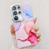 Electroplated IMD marble pattern is suitable for Samsung S25ULTRA mobile phone case S24FE fine hole gradual change smudge A26/56
