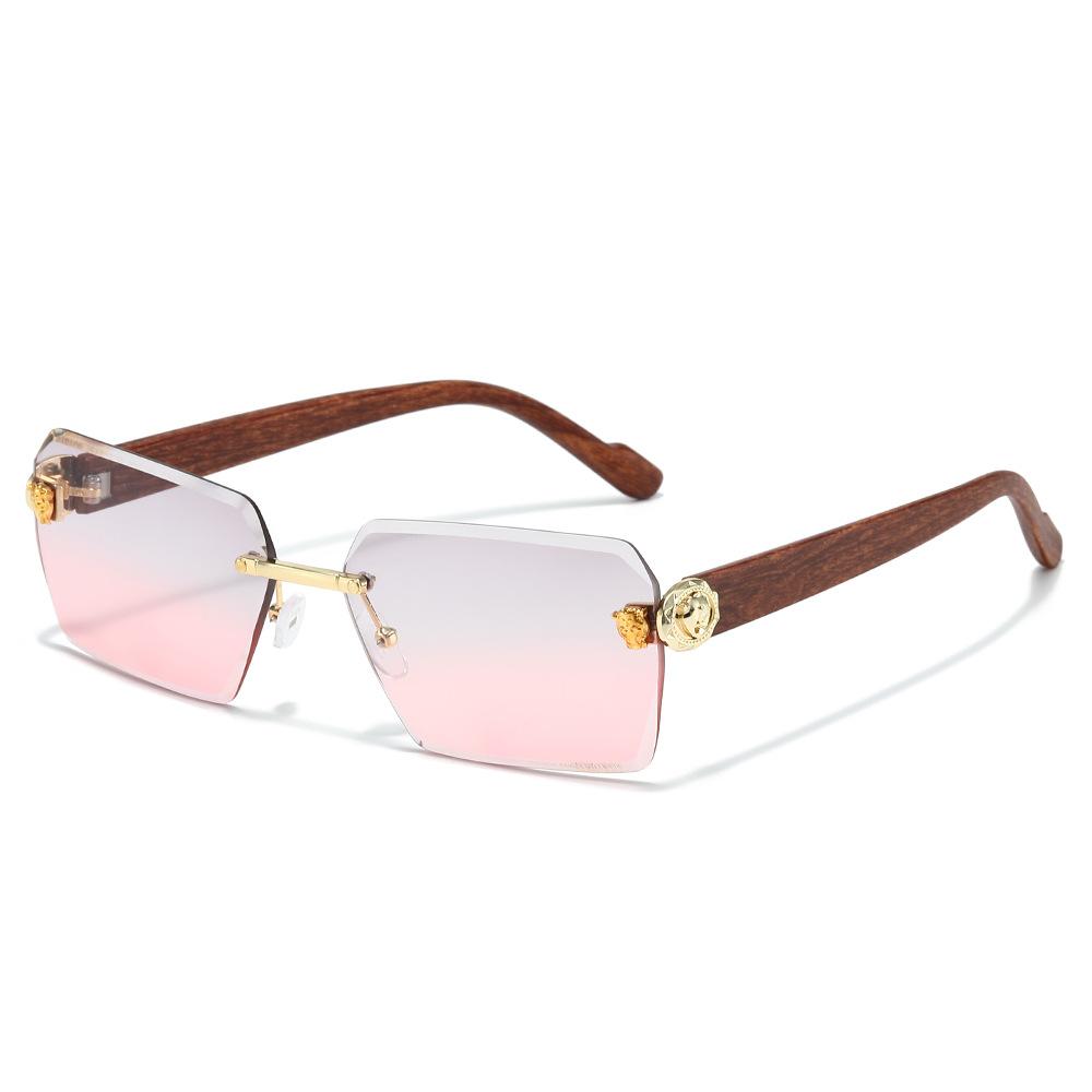 New square European and American sunglasses, fashionable and versatile street photography trend UV-proof men's and women's retro sunglasses