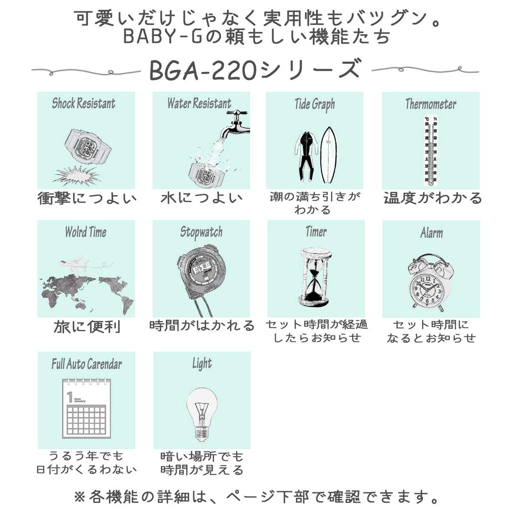 [Casio] Baby Gee G-LIDE BGA-225-9AJF Yellow