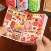 20/40 sheets Cute Die-cut Stickers Book DIY Scrapbook Phone Case Handmade Decoration Collage Sticker Aesthetic Stationery