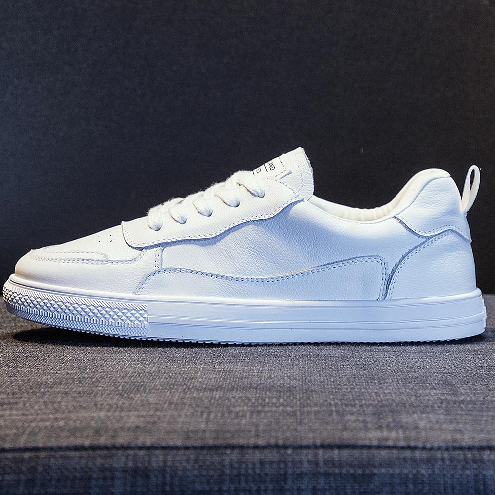 Sapatos de couro de vaca para mulheres, sapatos brancos de verão, sapatos baixos para mulheres, novos tênis para combinar, sapatos baixos populares, sapatos para dirigir diariamente