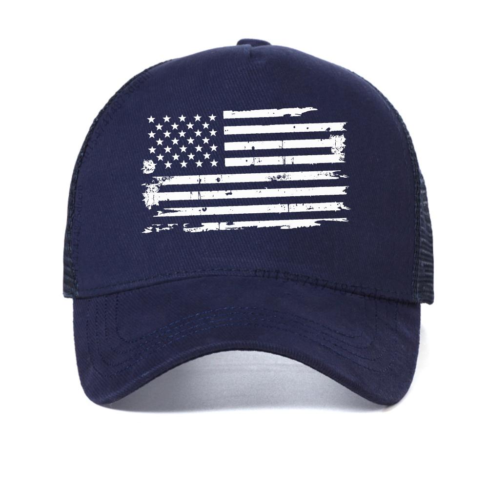 USA Flag Creative baseball cap for Men Distinctive Gift mesh hat fashion Snapback hat adjustable mesh breathable trucker hats