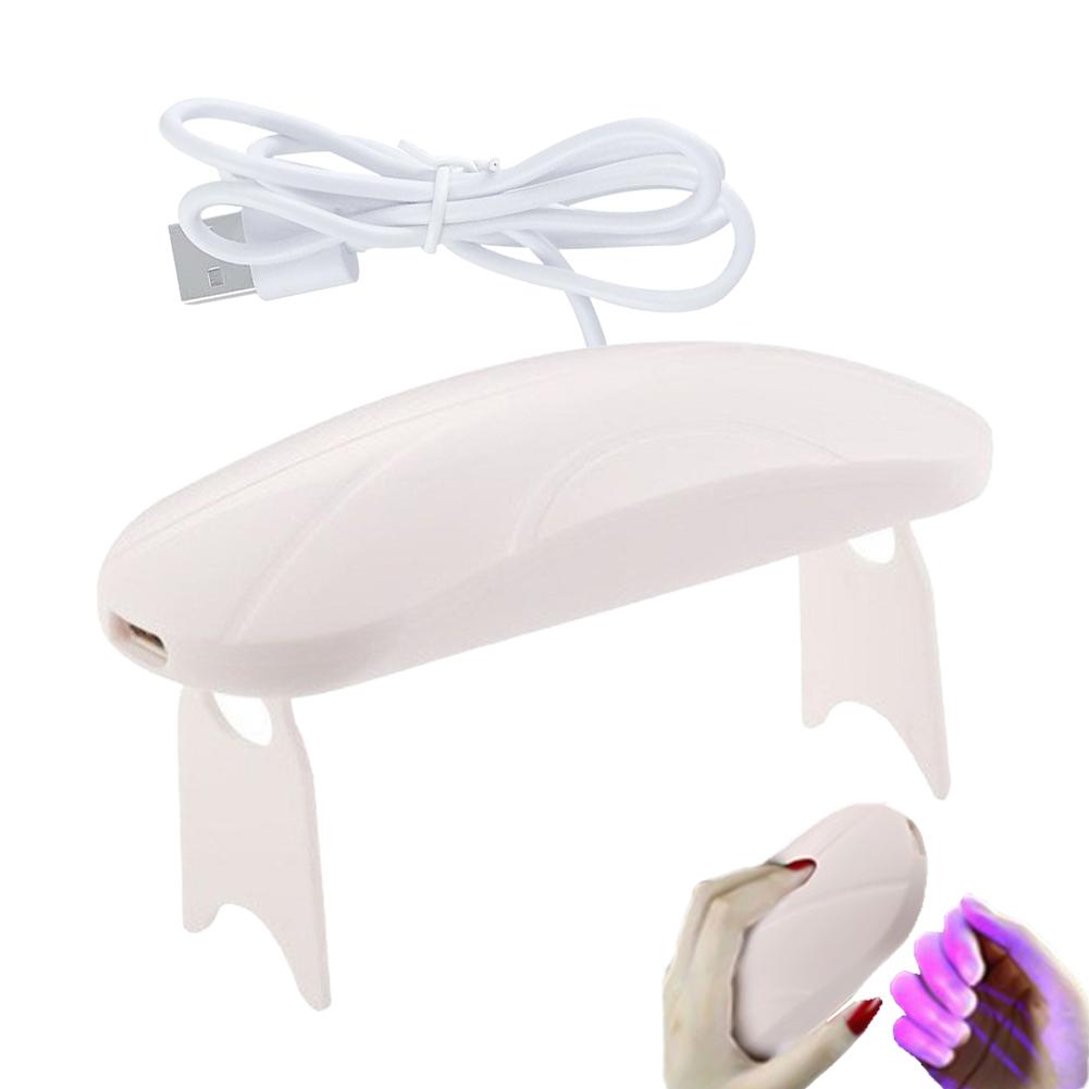 5W Mini Nail Dryer Machine Portable LED UV Manicure Lamp Home Use Nail Lamp For Drying Polish Varnish With USB Cable