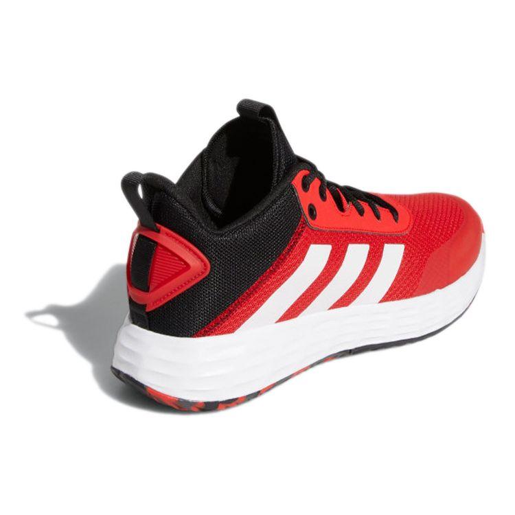 Adidas Own The Game Vivid Red Men Sneakers Cloud-White Core-Black GW5487