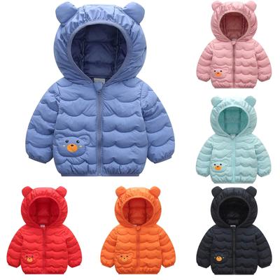 Παιδικά αγόρια για κορίτσια Χειμερινά παλτό Παιδικό μπουφάν Παιδικά αυτιά με φερμουάρ Χιόνι κουκούλα Ρούχα