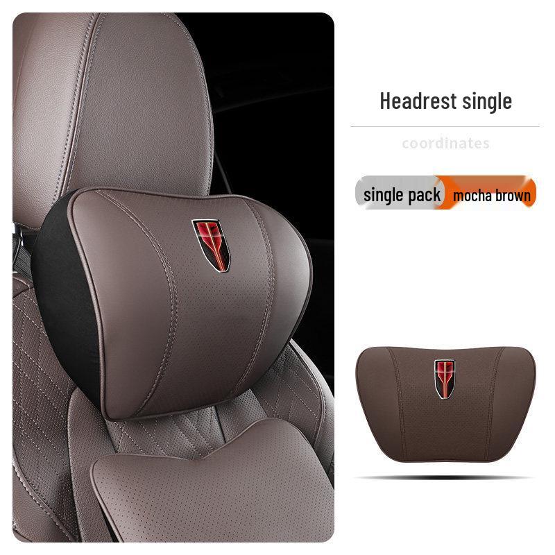 

Compatible with Hongqi H5/HS5/H7/HS7/H9/H6/HQ9 Car Neck Pillow & Lumbar Support Cushion.