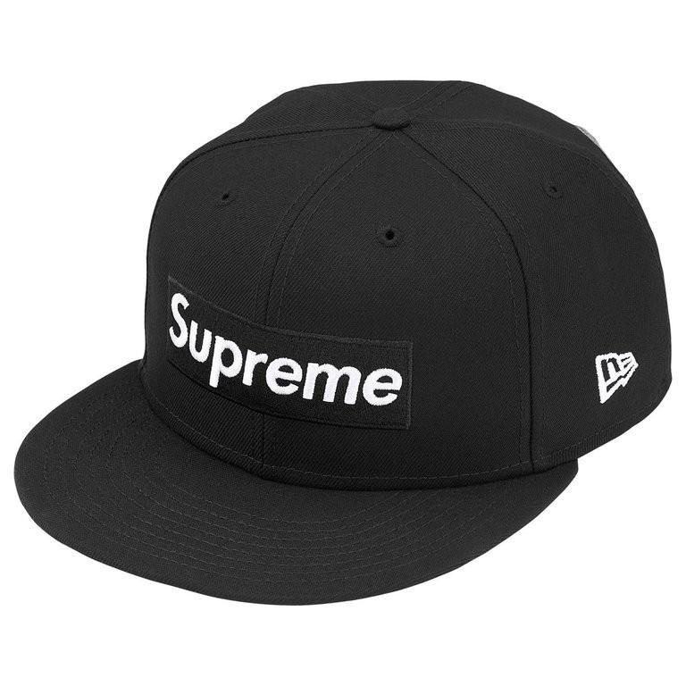 Supreme Кольца Логотип New Era Черный 7 5/8