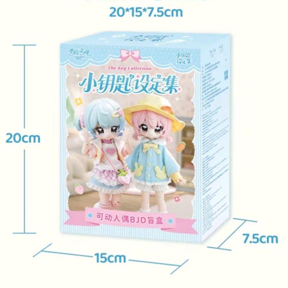 New Genuine Coming Soon Unveiled Door Little Key Artbook Series 1/12 BJD MJD Blind Box Anime Figurine Dolls Articulated Collec