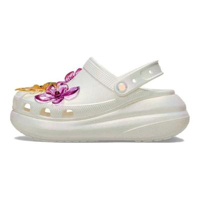 Sabots Eva Bout Rond Semelle Épaisse Chaussures Femme Blanc 211629-100