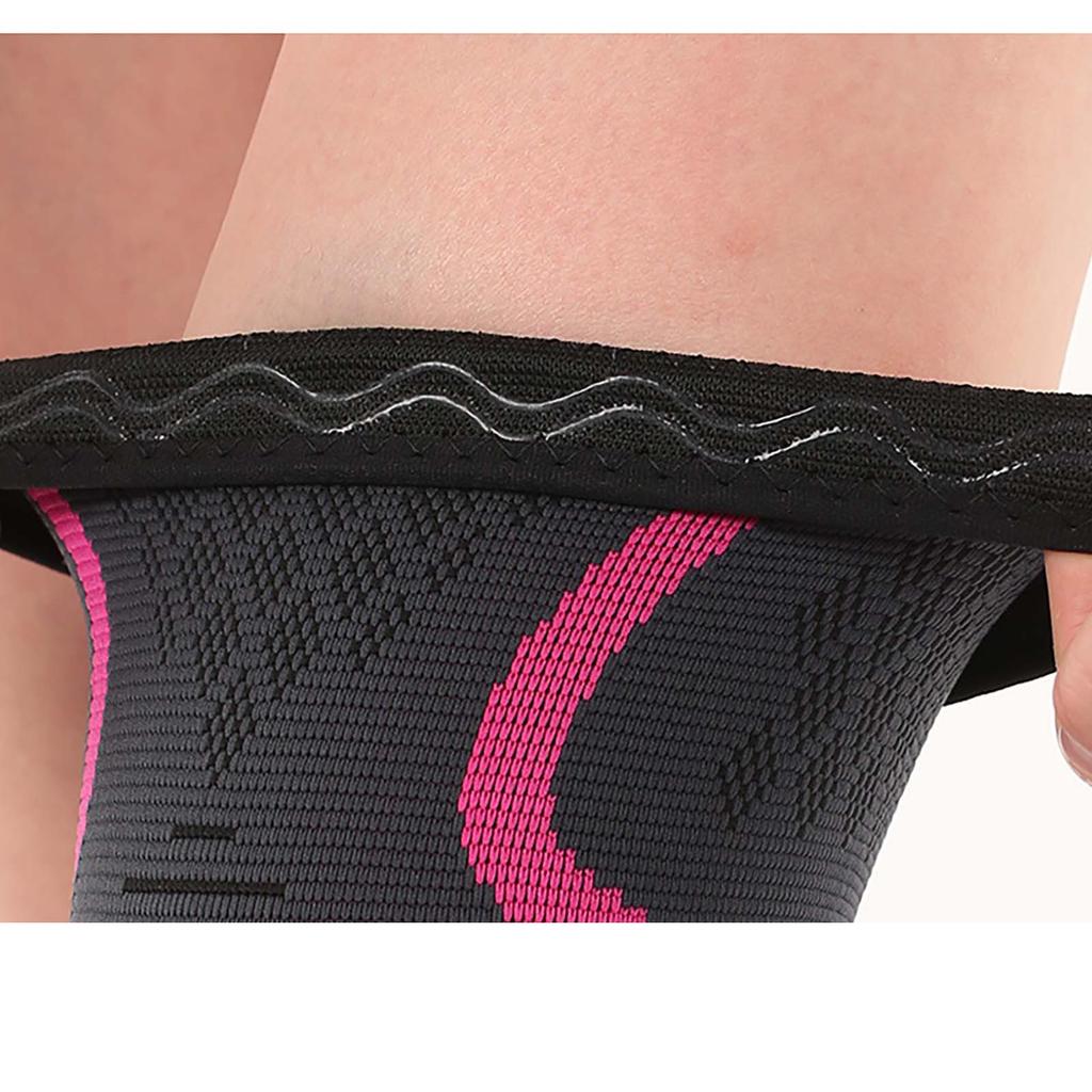 Ochraniacze na kolana sportowe, podwójnie faliste, elastyczne, ciepłe, nylonowe, dzianinowe, ochronne, do jazdy na rowerze na świeżym powietrzu i wspinaczki górskiej