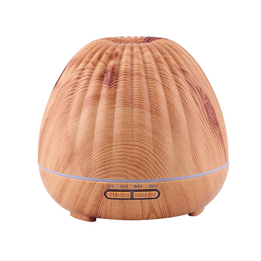 

Mute Olive Shape Ultrasonic Remote Control Air Humidifier for Moisturizing Wood grain European regulations