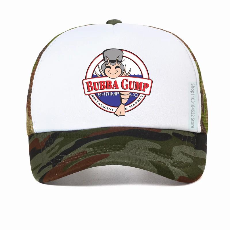 

Adjustable Bubba Gump Baseball Cap Shrimp Co 3D printing Hat Forest Gump Breathable Mesh Hats shrimp Trucker Dad caps bone Adjustable