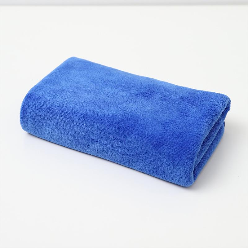 Thickened Dual-Color Lint-Free Car Wash & Drying Towel