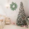 Eucalyptus Money Leaf Wreath Garland 50x50cm Artificial Greenery Wall Decor