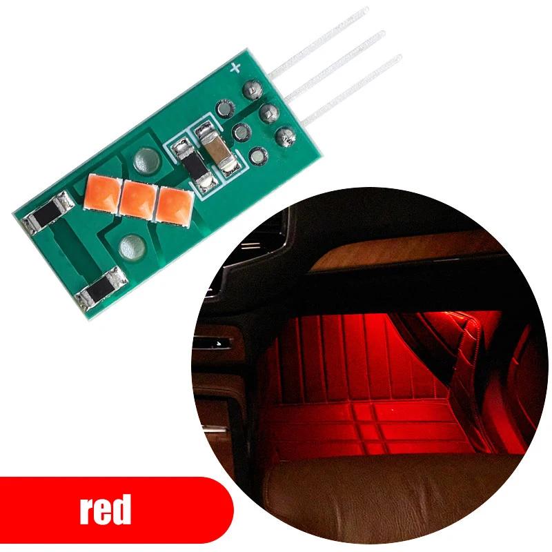 

Для Volvo XC40 2018-UP Светодиодные CANBUS Подсветка для ног Внутренний свет Подсветка перчаточного ящика Подсветка багажника Атмосферная подсветка двери Аксессуары для обновления 1 piece красный