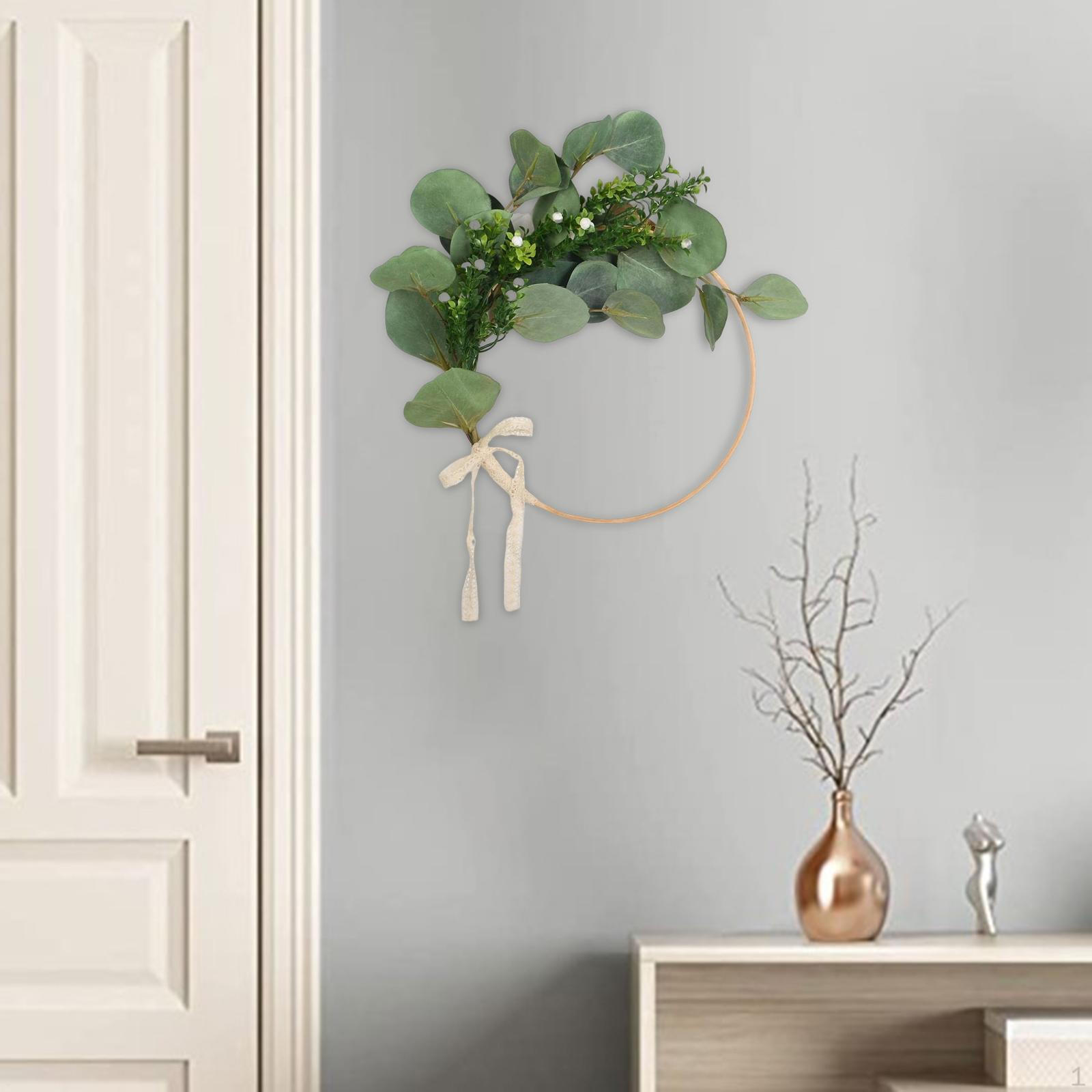 

Искусственные цветы Весенний венок-кольцо для праздничной вечеринки Настенный декор