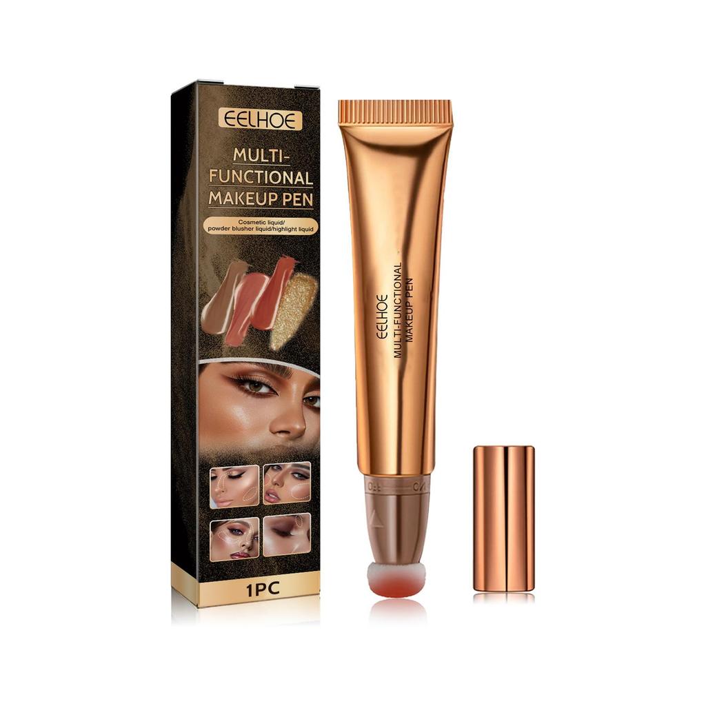 EELHOE Multi-Purpose Makeup Brush Face Light Highlighting & Contouring Natural Liquid Contouring Beauty Stick