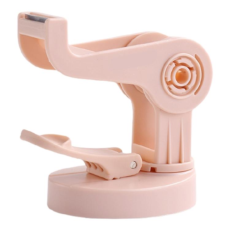 Suction Cup Tape Dispenser Desk Tape Cutter Rotating Adjustable Cutting for Scrapbooking Packaging Carton Box Sealing розовый