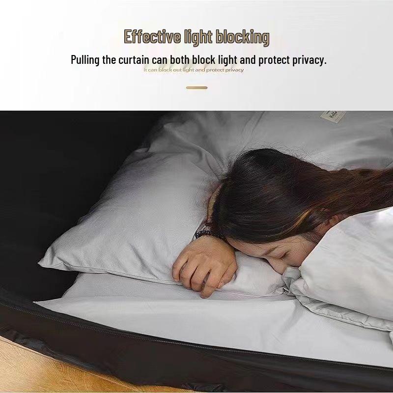 Integrated No-Installation Space Capsule Camping Tent: Fully Enclosed, Indoor/Outdoor, Double-Opening Mobile Home