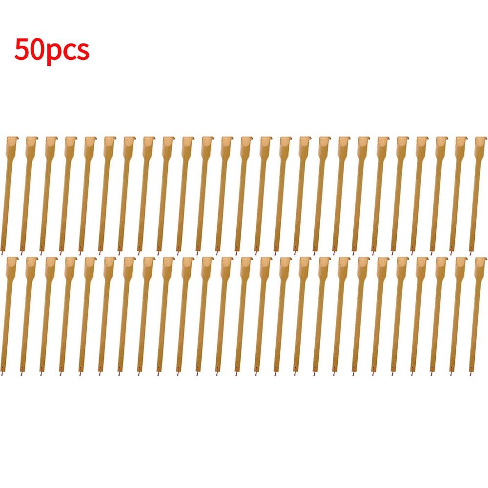 Bamboo Made Itching And Scratching Device Home Massage Anti Itch And Back Scratching Rake Massage Stick Backscratcher Massager
