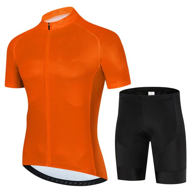 2026 Summer Breathable Cycling Suit Set MTB Bicycle Wear Racing Bike Clothes Maillot Ropa Ciclismo Outdoor Men Cycling Clothing Quick Dry