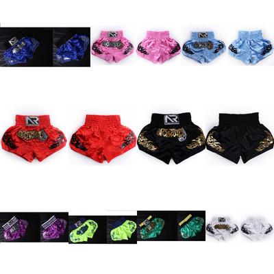 Muay Thai Boxshorts für Männer, Frauen, Kinder, Jugendliche, Kickboxen, Kämpfen, MMA, Badehose, Sanda, Grappling, BJJ, Sport, kurze Hose
