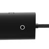 Other Goods Baseus  Baseus Lite Series Hub 4in1 USB-C To 4x USB 3.0 + USB-C, 25cm (Black)