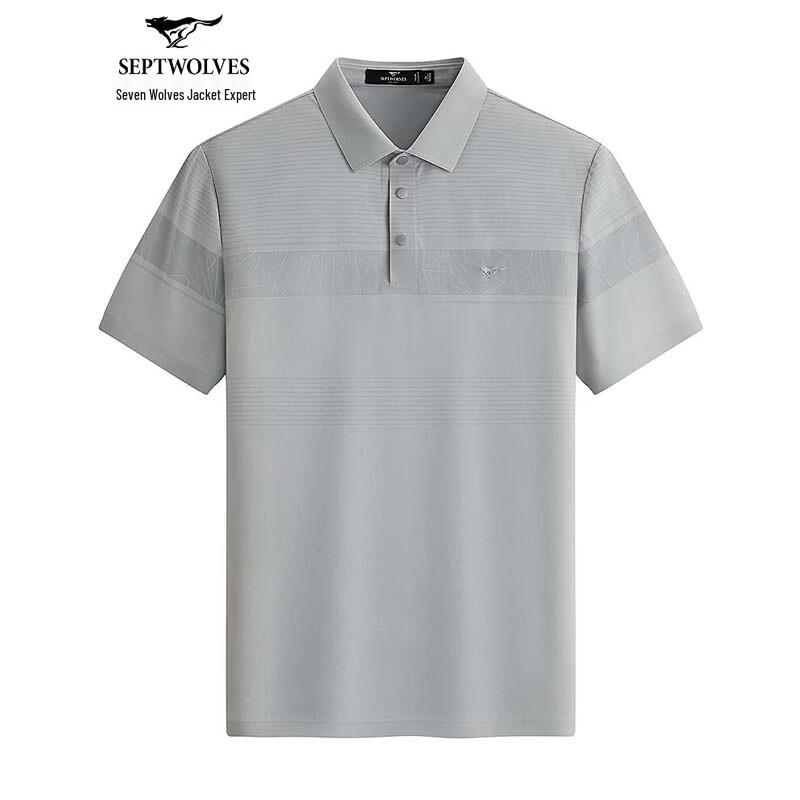

SEPTWOLVES Men s Casual Business Polo Shirt XL