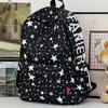 Schoolbag Schoolbag Female Junior High School High School Student Star Printing Korean Version Niche Ins Backpack Mori College Student Computer Bag