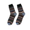 5 Pairs of Men's Winter Thickened National Wind Tube Rabbit Wool Socks
