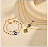 Protection Evil Eye Necklace for Women, Trendy Lucky Amulet Pendant Necklace Gifts for Sister Friends Gift