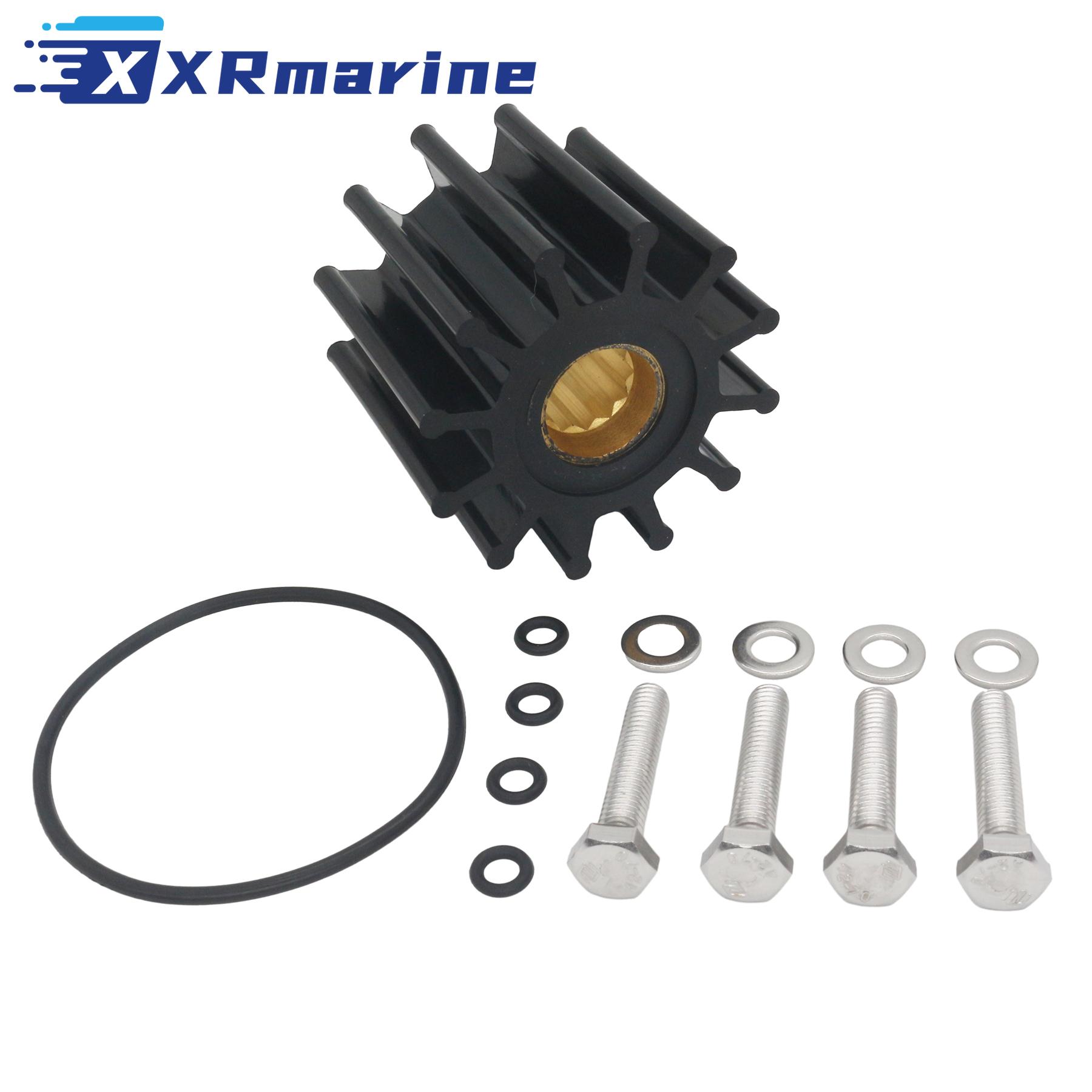 Sea Water Pump Threaded Impeller Repair Kit Compatible with Volvo Penta 21700445 чёрный